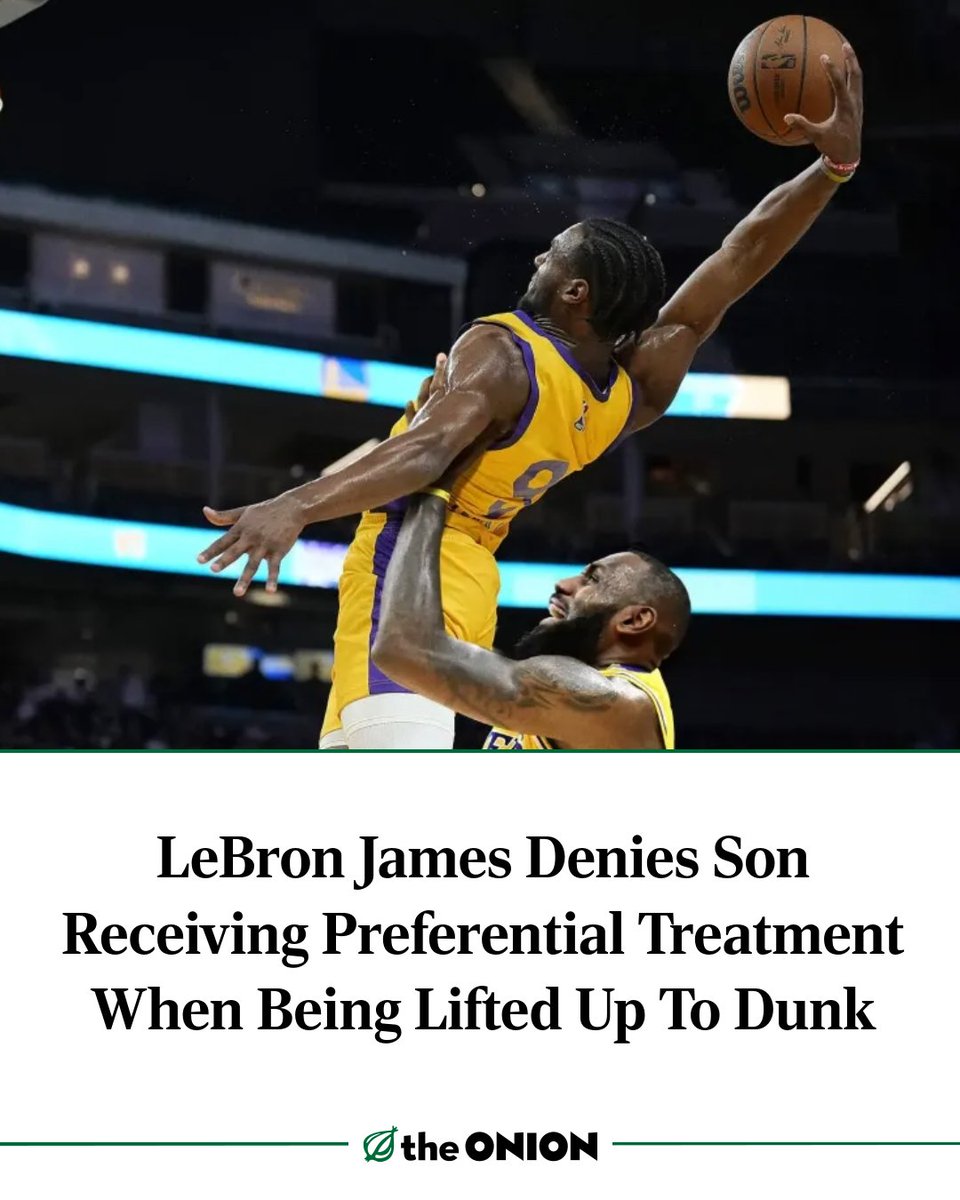 lebron son dunk