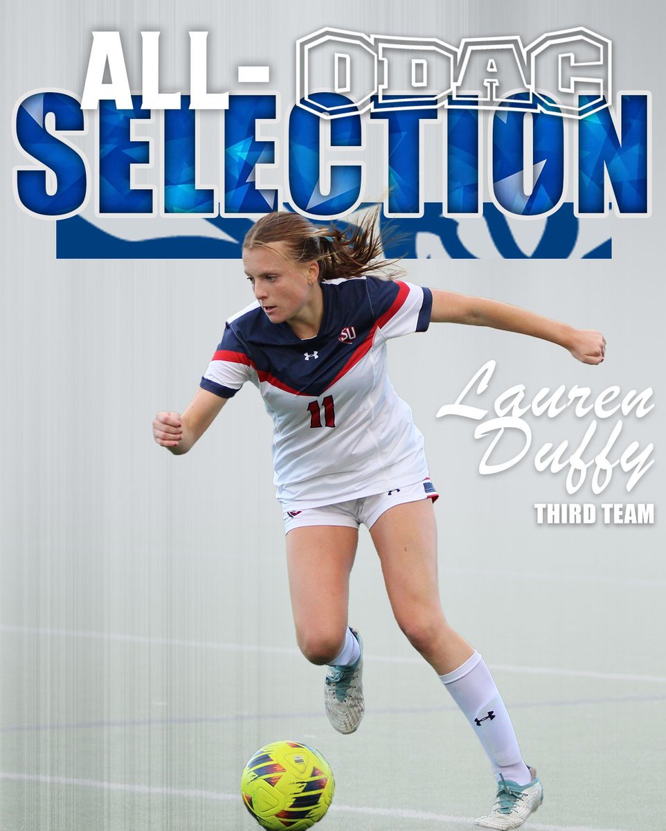 SUHornets's tweet photo. Congratulations to our THREE @suhornetsws All-ODAC Selections!! ⚽️

#GoSUHornets https://t.co/OcNb8Qyjnn
