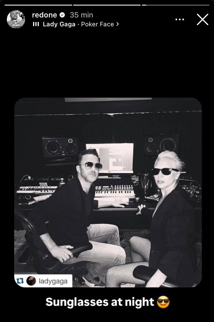 GagaAGoGo_'s tweet photo. —RedOne vía Instagram Stories.

👀 https://t.co/VfXNBJiFna