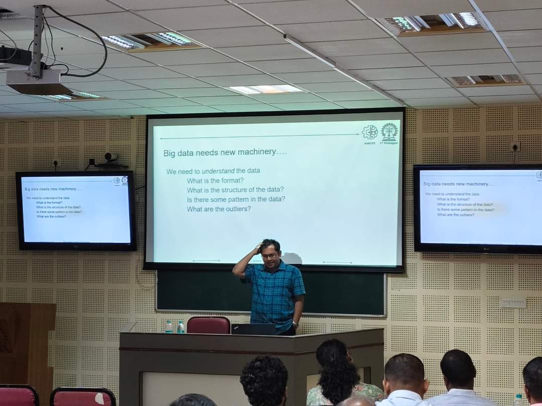 sabyasachi_uni's tweet photo. Thanks Dr. @_mainack for his fantastic session on the #AdvancedVisualization Techniques & D3.js Basics on the eve of the 5-Day #MCTP on the Foundation Course on #AI & #BigData for #ISS officers at @IITKgp on November 11.
#DrMainackMondal https://t.co/d6yg3f02DL