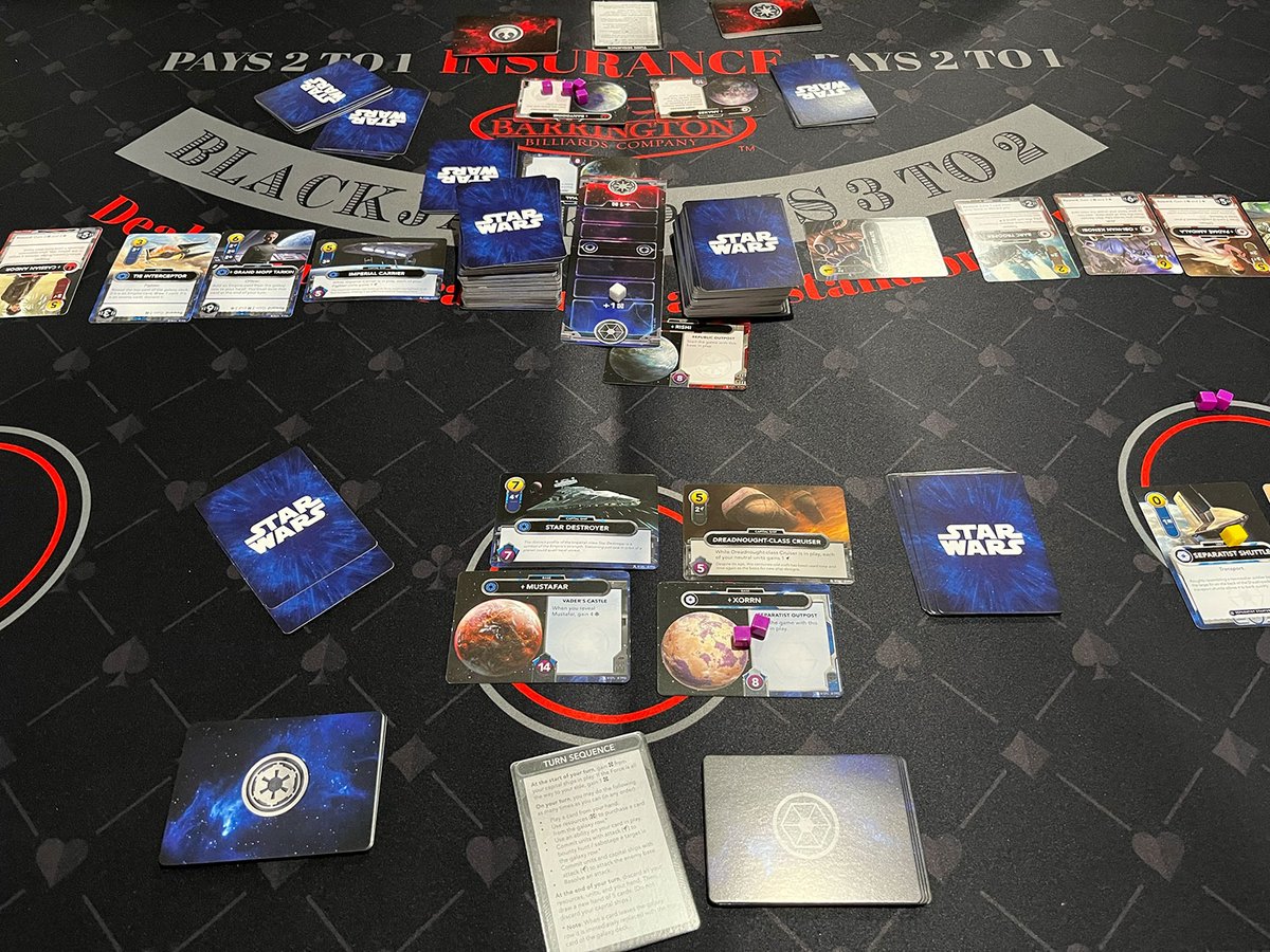 Board Game Quest (@boardgamequest) on Twitter photo A fast paced, highly interactive deck-building game that while swingy, does have abilities to counter some of the swings. <a href="/chrisbiewer/">Christopher Biewer</a> reviews Star Wars: The Deckbuilding Game: Clone Wars Edition from <a href="/FFGames/">FantasyFlightGames</a> boardgamequest.com/star-wars-the-… #boardgames A fast paced, highly interactive deck-building game that while swingy, does have abilities to counter some of the swings. <a href="/chrisbiewer/">Christopher Biewer</a> reviews Star Wars: The Deckbuilding Game: Clone Wars Edition from <a href="/FFGames/">FantasyFlightGames</a> boardgamequest.com/star-wars-the-… #boardgames