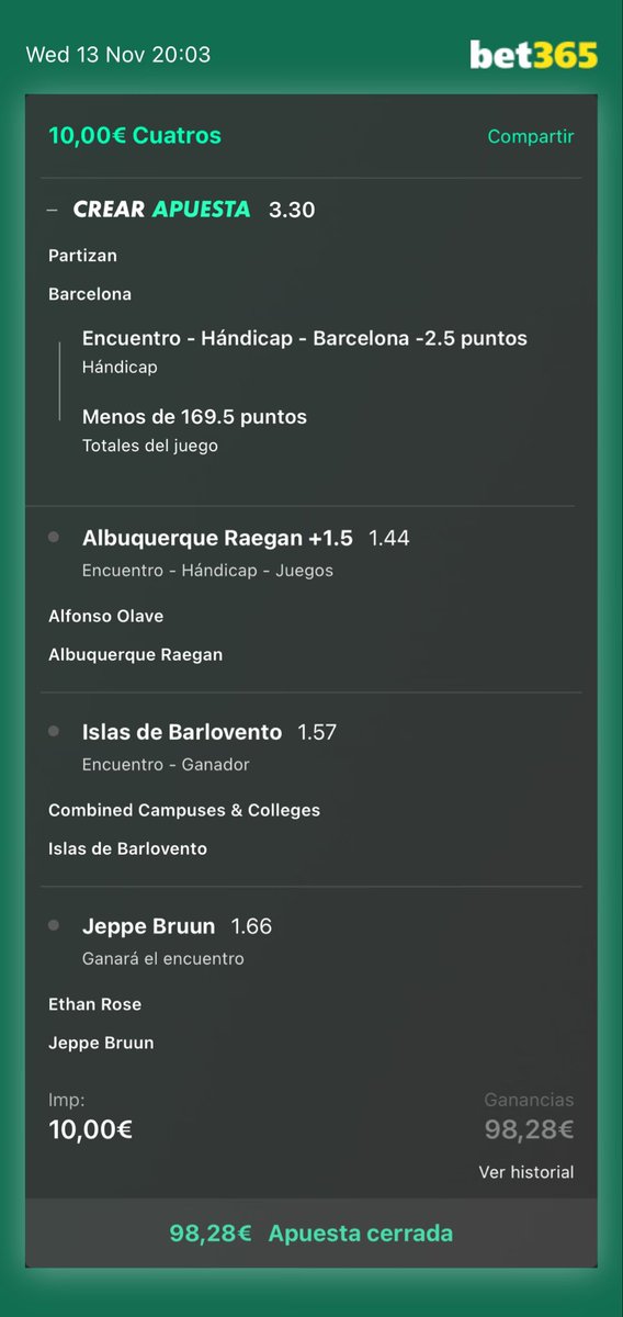 Porros365's tweet photo. Segunda cuota 10 multideporte del día?
Segunda cuota 10 dentro. 

Ahora teníamos Baloncesto, tenis de mesa, críquet y bádminton.

✅✅✅✅✅🚬🚬🚬✅✅✅✅✅

Más gratuitas como esta en el Telegram 

https://t.co/bjQOlHlU96 https://t.co/PMkKQYPtaL