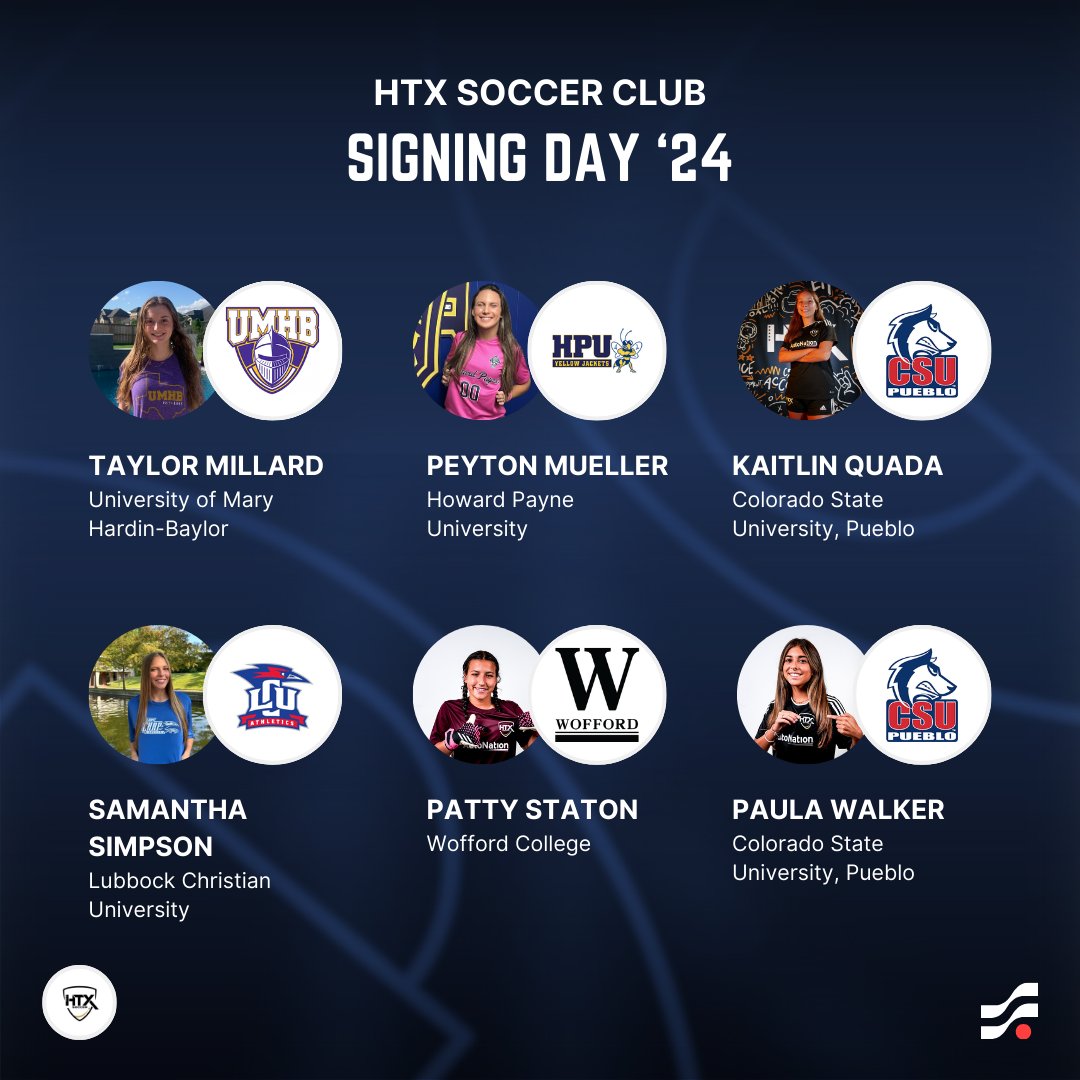 Sports_Recruits's tweet image. Congrats to athletes at HTX Soccer on their commitments! 🏆
Check out the student-athletes and colleges that found their best fit! We are excited to see you begin the next chapter!
#srcommit #SigningDay #sports_recruits #commit #signingday2024