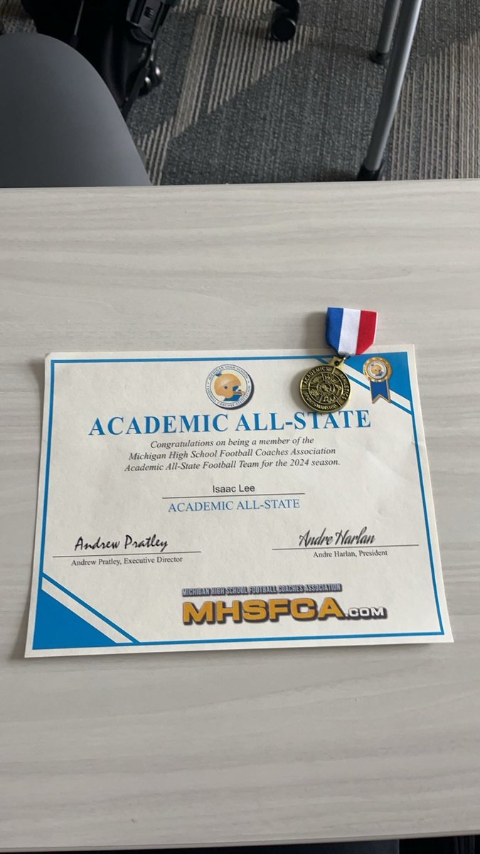 Academic All State☑️ All Conference☑️
