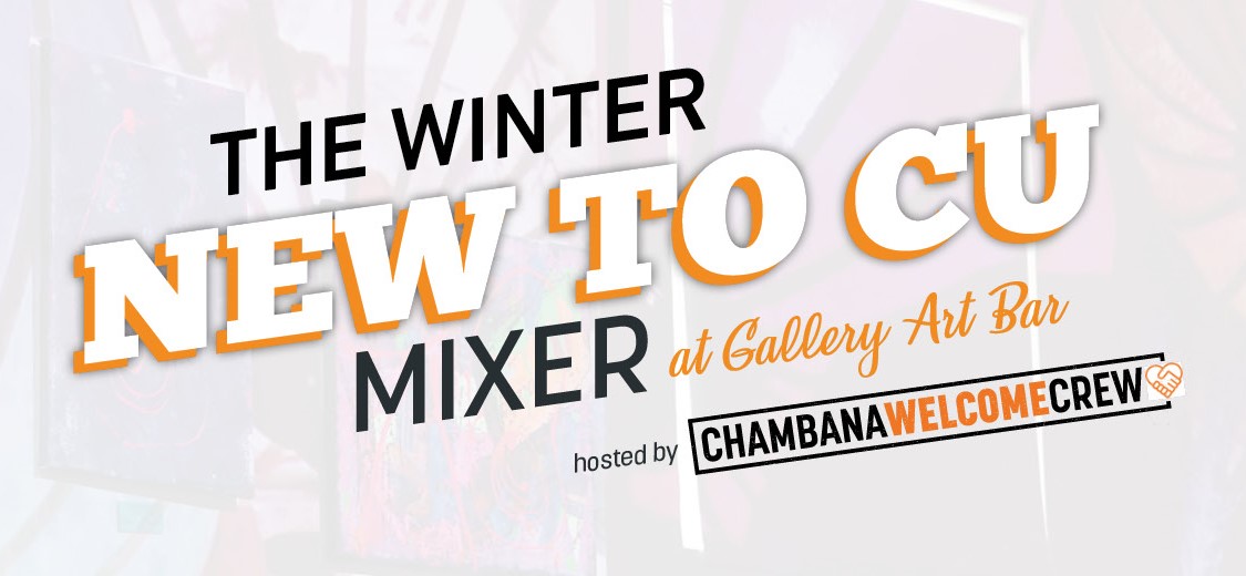 Make It Champaign-Urbana (@makeitcu) on Twitter photo Together with the <a href="/CHCEDC/">Champaign County EDC</a> + <a href="/experience_cu/">Experience Champaign-Urbana</a> we'll be hosting the New to CU Mixer on December 6 at Gallery Art Bar!
This event is designed for residents new to the #chambana area to meet other newcomers and connect with Chambana Welcome Crew ambassadors: docs.google.com/forms/d/e/1FAI… Together with the <a href="/CHCEDC/">Champaign County EDC</a> + <a href="/experience_cu/">Experience Champaign-Urbana</a> we'll be hosting the New to CU Mixer on December 6 at Gallery Art Bar!
This event is designed for residents new to the #chambana area to meet other newcomers and connect with Chambana Welcome Crew ambassadors: docs.google.com/forms/d/e/1FAI…