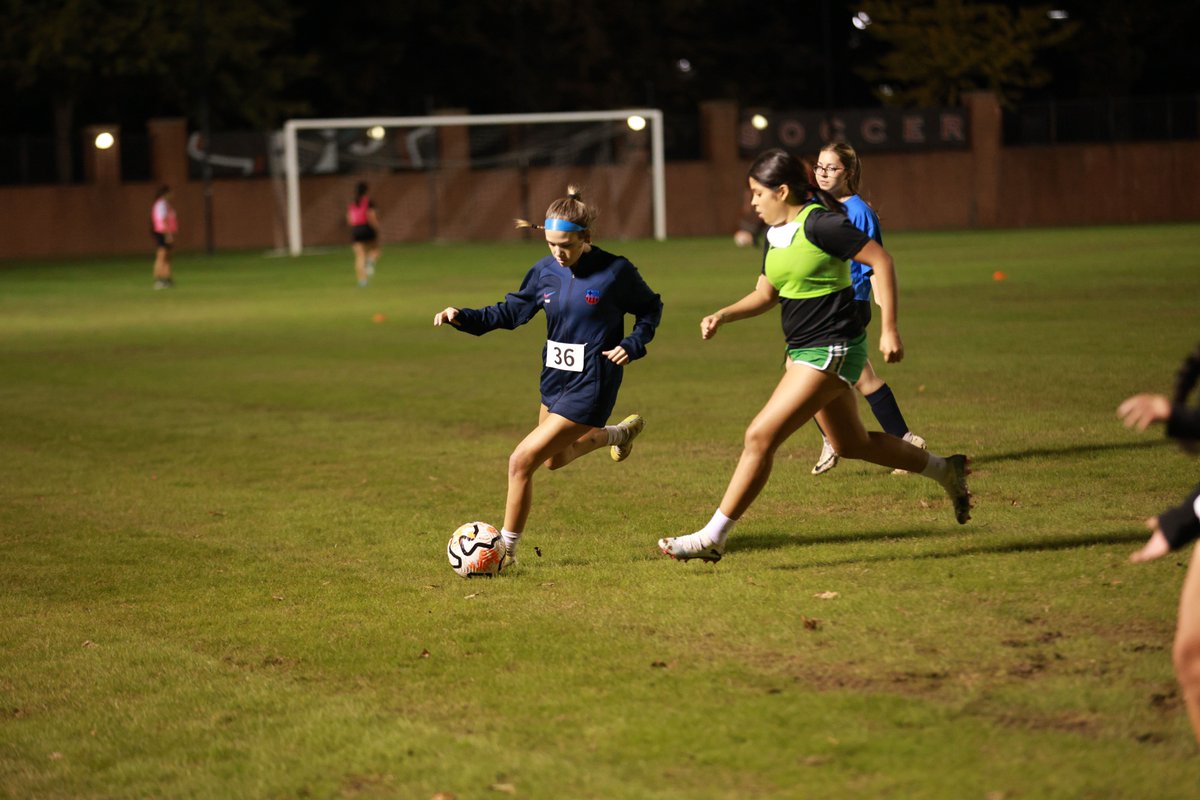 PlayWhereUStay's tweet photo. The first night of tryouts was a hit! 🤩⚽ Although the weather has affected the schedule, we’re ready to keep going. Check the updated schedule and stay tuned for more updates on our other PWYS social media accounts and your email. See you on the field! 💙💪 https://t.co/1KnbPufZSF