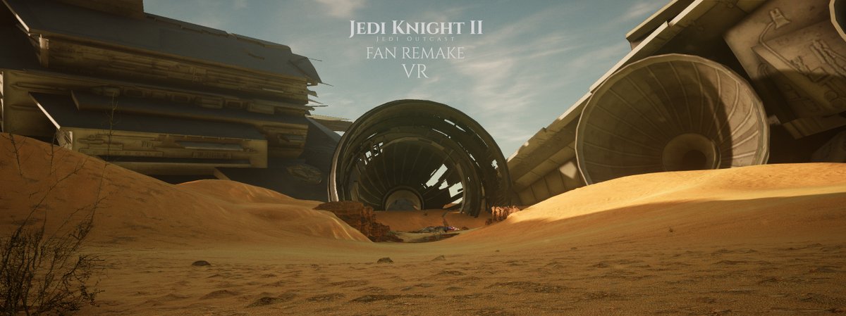 Guess what? A new level is in the works! 🪐 #JediOutcast #KyleKatarn #jediknight #Stormtroopers #StarWars #VirtualReality #UnrealEngine #PCVR #GameDev #StarWarsVR #NewLevel #VRGaming #StayTuned #VRExperience #BeyondTheStars #StarWarsFans