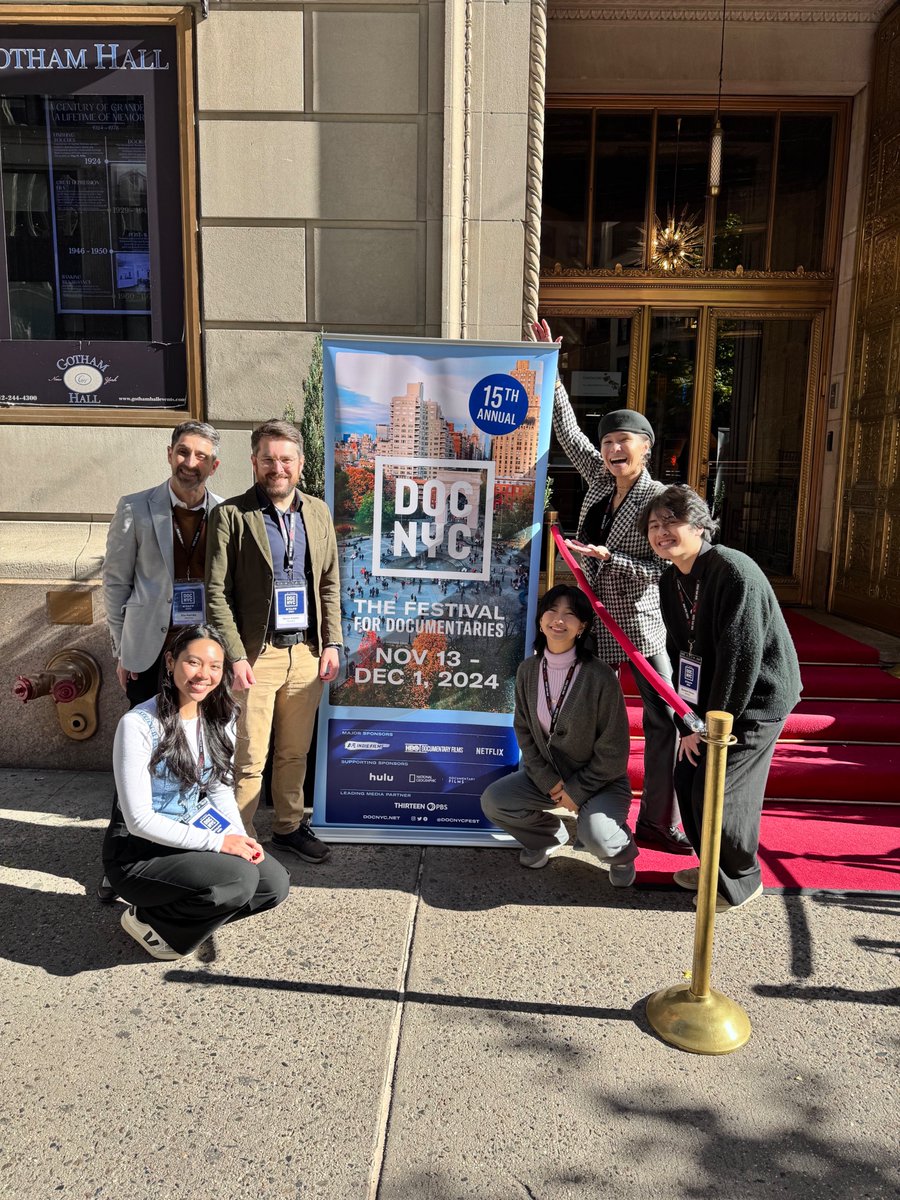 We're here at #DOCNYC! 🏙️🎞️ If you're looking to get the word out about your film and want tips from <a href="/DOCNYCfest/">DOC NYC</a>'s digital marketing team (or you just want to say hi 🙂), reach out to us and we'll be happy to connect!