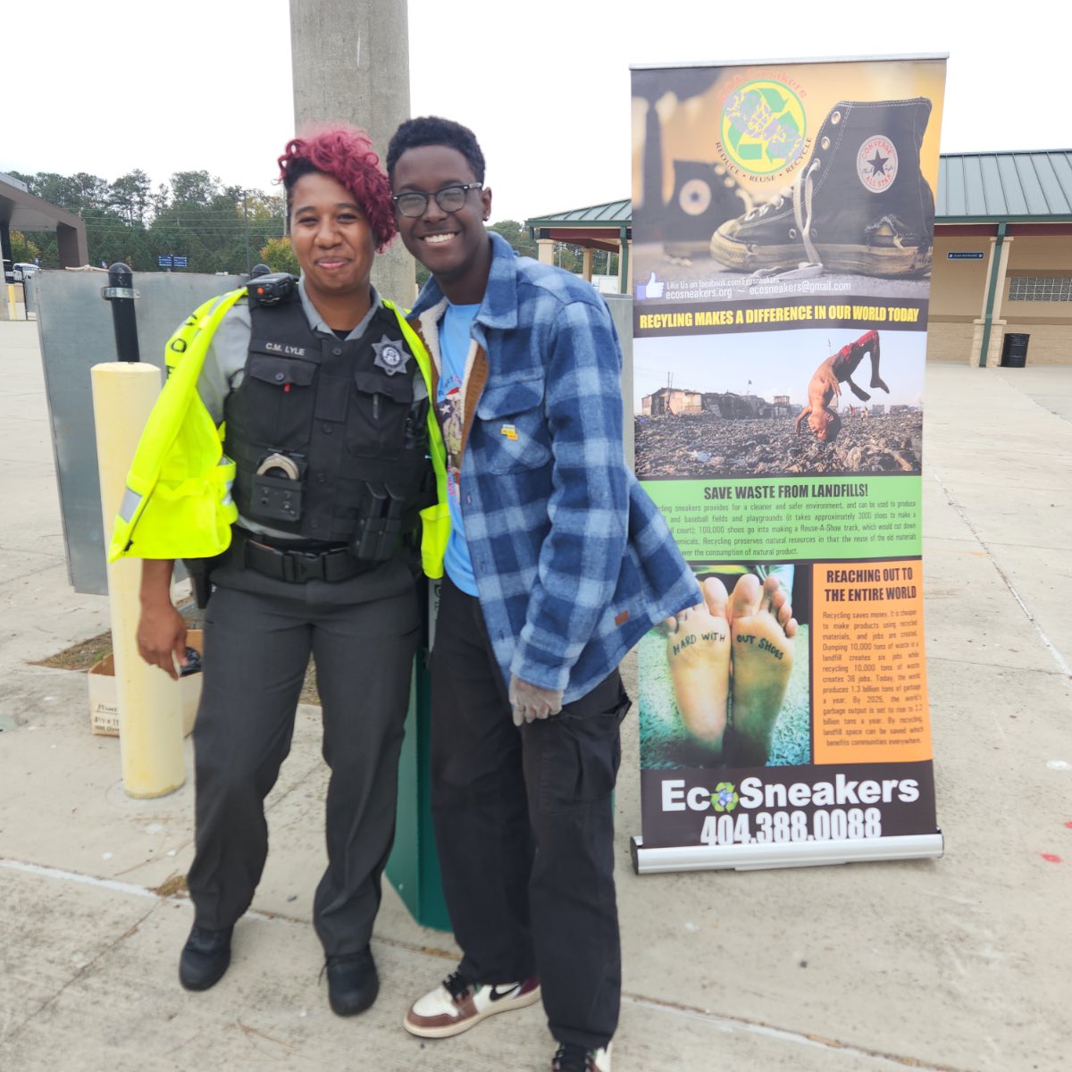 A huge thank you to everyone who made this past Community Recycling Event at Jim Miller Park a success! ✨ Your contributions, from electronics to textiles and gently used sneakers, have helped us take another step toward a cleaner, greener future.♻️ #CommunityImpact