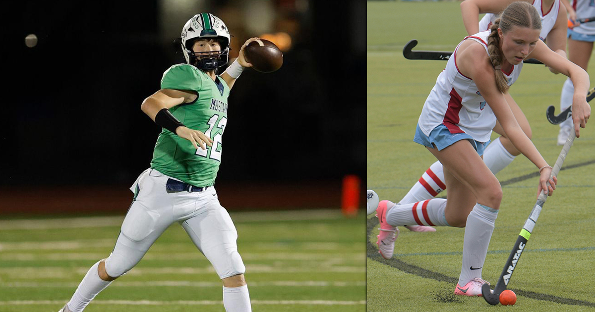 On this #NationalSigningDay, we recognize our #MercySportsMed Athletes of October. <a href="/CadenThroneber1/">Caden Throneberry</a> of <a href="/MarquetteStangs/">Marquette Mustangs</a> will play baseball at <a href="/Mizzou/">Mizzou</a>. <a href="/hannah_zaiser56/">Hannah Zaiser</a> of <a href="/PWestHighSchool/">Parkway West High School</a> will play field hockey at <a href="/DePauwU/">DePauw University</a>. Congrats! 

Read more: ow.ly/QFOU50U6vjT