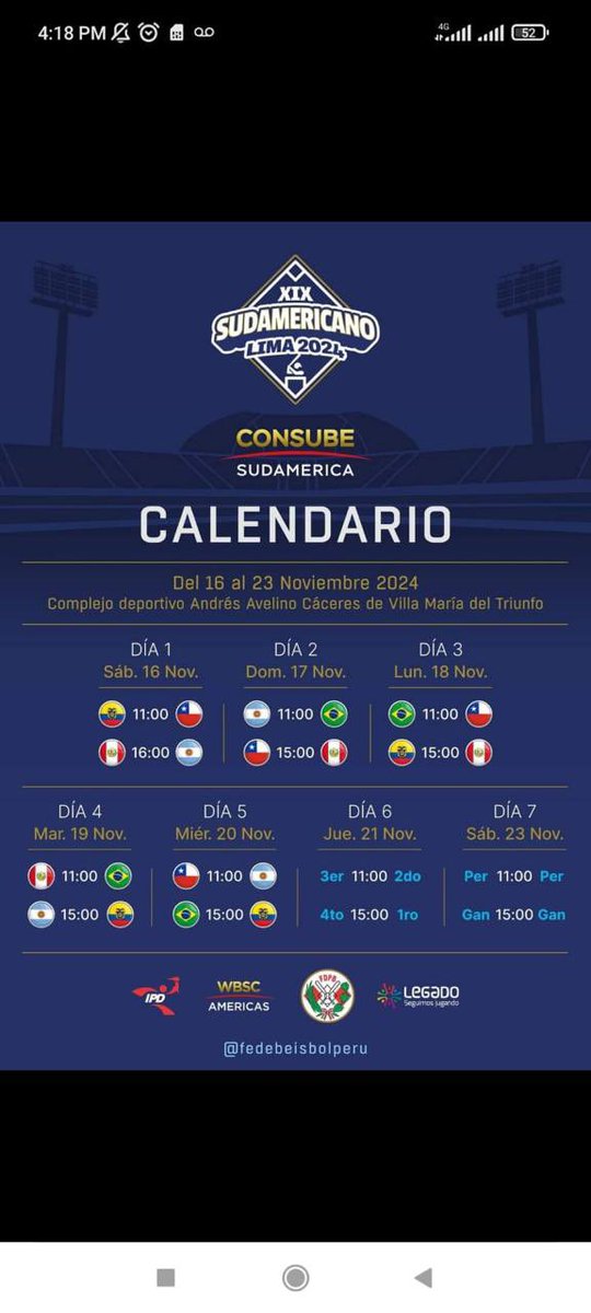 DanielDuran16's tweet photo. Vamos! ⚾️🇪🇨 https://t.co/4a3fGsfRQh