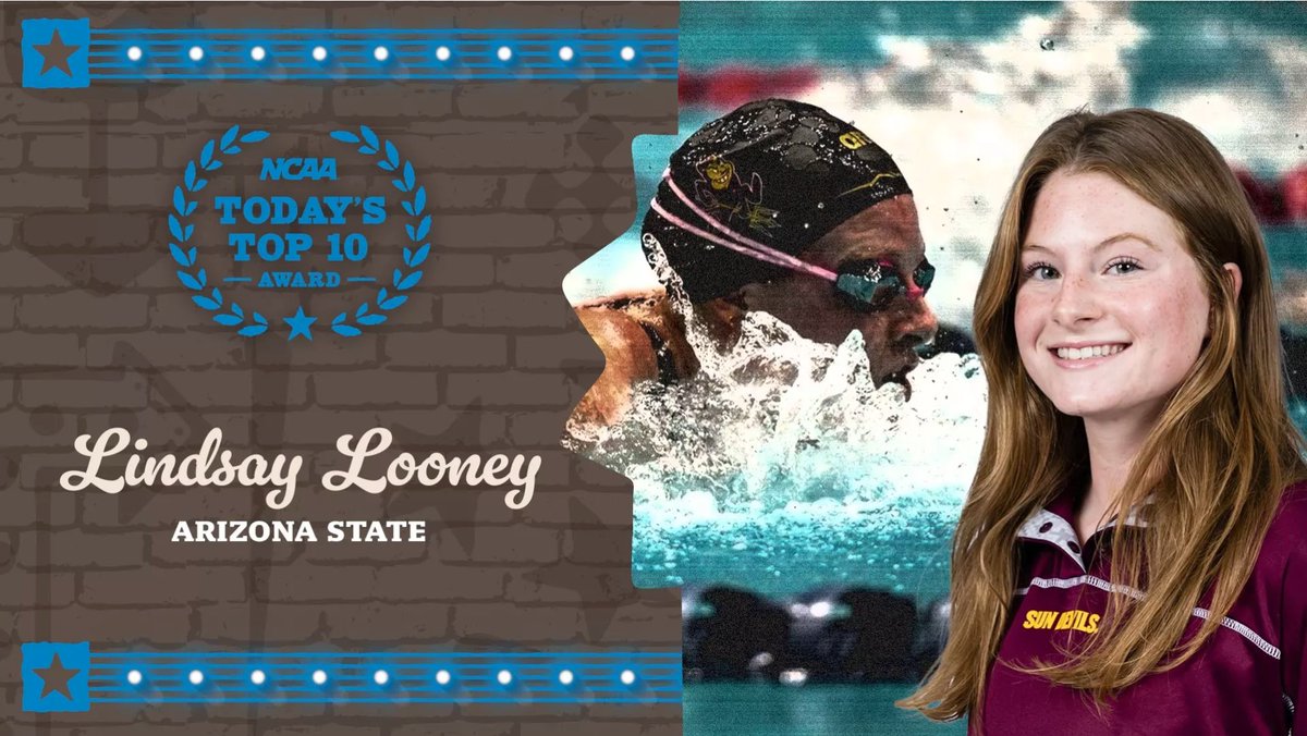Congratulations to Lindsay Looney for being one of ten former student-athletes to be named as recipients of the <a href="/NCAA/">NCAA</a> Today's Top 10 award!

This award recognizes former student-athletes for their exceptional athletic and academic achievements and contributions to their campuses