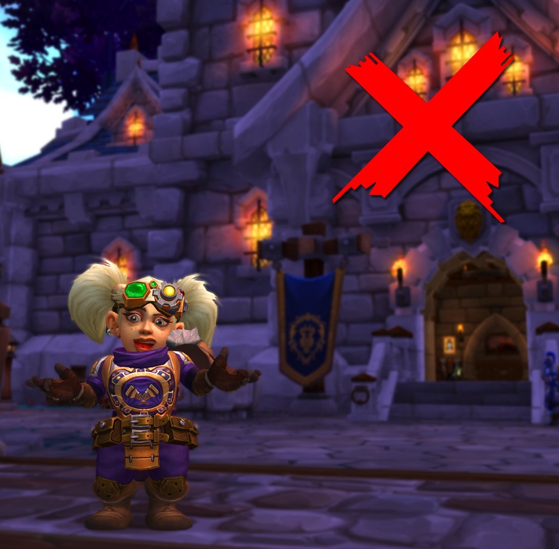 Heed my warning Blizzard. Please DO NOT force us into Faction-specific housing. Not every Horde player wants the bones and tusks. Not every Alliance player will want a castle.