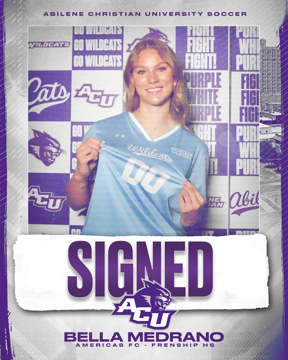 sɪɢɴᴇᴅ 🖋️

Please join us in welcoming Bella Medrano from Lubbock, TX to the Wildcat family! 

#ALLIN | #GoWildcats