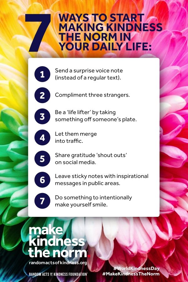 Josh Morgan (@drjosh) on Twitter photo Today is #WorldKindnessDay. <a href="/RAKFoundation/">RAK Foundation</a> provides a range of excellent, concrete actions everyone can take to #makekindnessthenorm. Where have you seen kindness lately? bit.ly/3URs6jn Today is #WorldKindnessDay. <a href="/RAKFoundation/">RAK Foundation</a> provides a range of excellent, concrete actions everyone can take to #makekindnessthenorm. Where have you seen kindness lately? bit.ly/3URs6jn