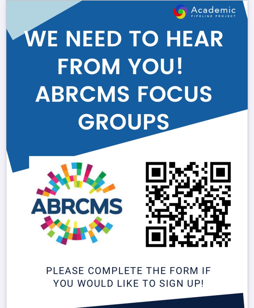 AcademicPipeli1's tweet image. Are you a student, postdoc, faculty member, judge or exhibitor attending @ABRCMS ?  We want to help capture your experiences and memorable moments over the years .  #ABRCMS2024 #25years #academicpathways