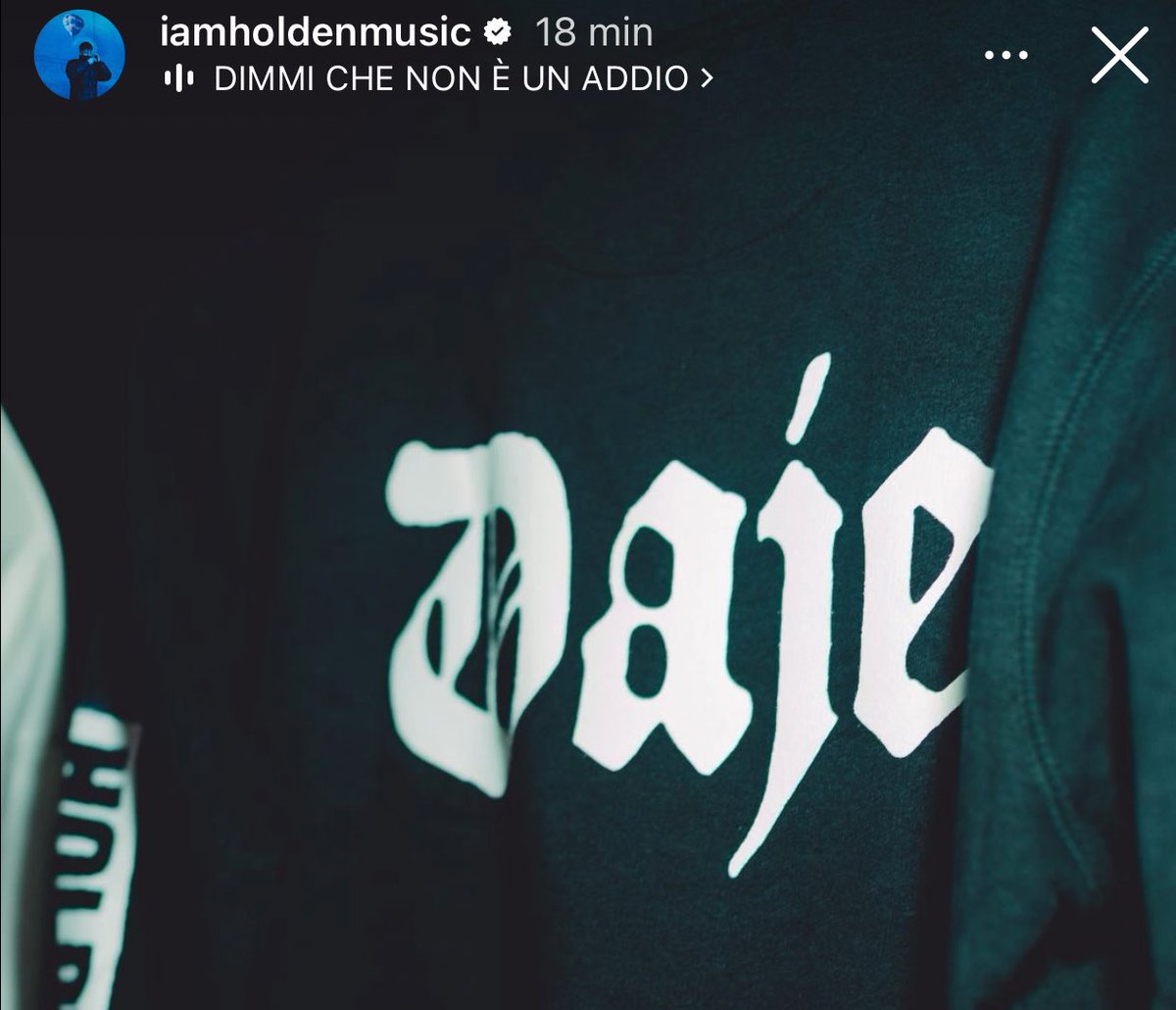 è partita ossidiana e non dimmi che non è un addio, ma come?