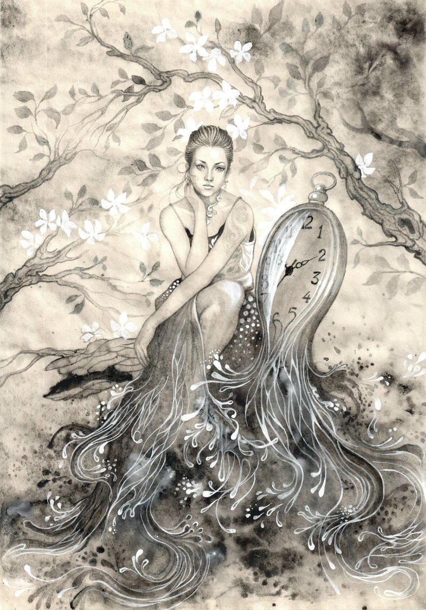 AHamzaban19424's tweet photo. ⚠️ New Drop ⚠️

Title :passing of life

Time and seconds of life pass like running water, so it should be spent on something that is very valuable

Technique: #acryliccolor on paper 
Editions 6
Price 6.50 #tezos
#AliHamzaban
Link 👇 https://t.co/mFIBr7STF3