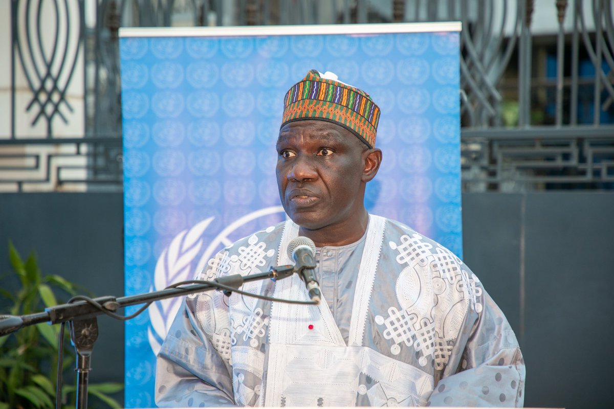UNFPACameroon's tweet photo. Le Gouv. 🇨🇲 a offert à @UNFPA 1 nouveau siège pour mieux servir les pop. inauguré par S.E. Alamine Ousmane Mey, en présence du Dr. @SennenHounton &amp; autres autorités. 
Signe de l’excellent partenariat sur les questions de pop. &amp;du capital humain des filles &amp; des jeunes 
@Atayeshe https://t.co/98TEp7OkrI