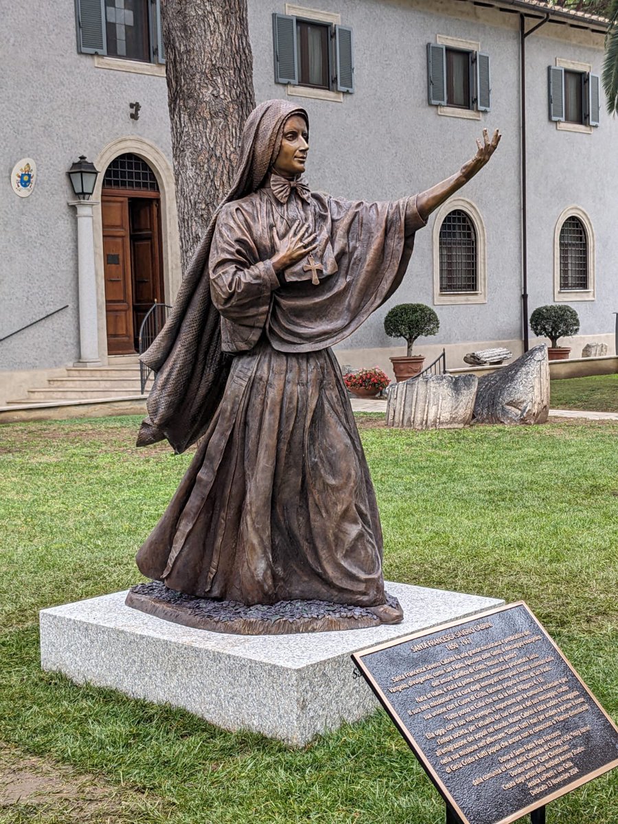 On November 13, 2024, we unveiled a bronze statue of Saint Frances Xavier - Basilica of Saint Paul Outside the Walls in Rome. Created by artists Jessica LoPresti and Lou Cella of Rotblatt Amrany Studio,  a gift from Holy Name Cathedral, Chicago, and Dr. Carol Christiansen.