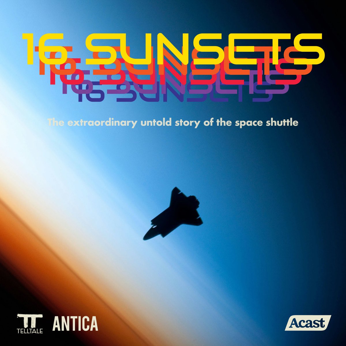 <a href="/16Sunsets/">16 Sunsets Podcast</a> has launched!🚀 

The series tells the story of the space shuttle through 40+ interviews with NASA veterans, an expansive archive, and personal insights from host <a href="/Kevin_Fong/">Dr Kevin Fong</a>, who experienced the era firsthand 🔭

Listen: pod.link/1771470820 

Hosted on <a href="/acast/">Acast</a>.