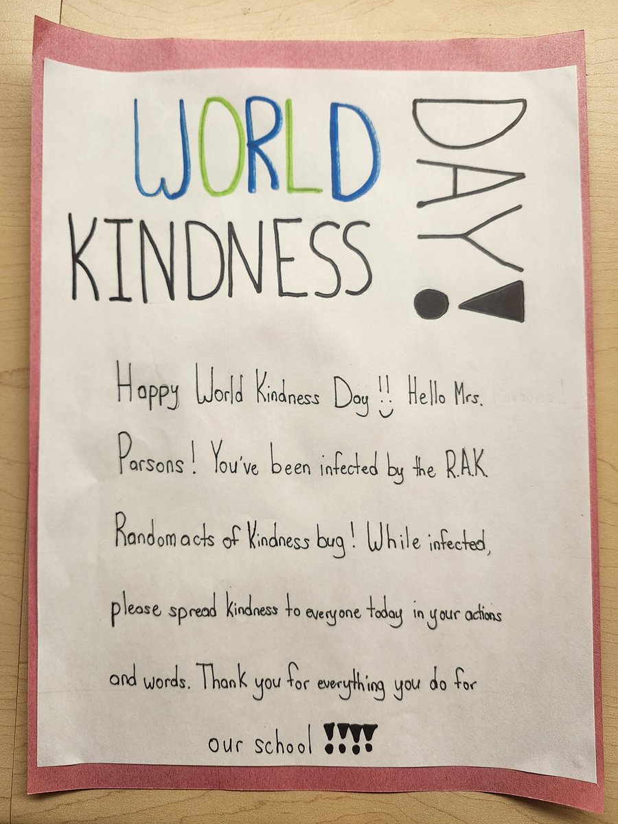 MrsP_theCYC's tweet photo. Feeling grateful to be part of a community that shines kindness every day. ✨️ I received a thoughtful surprise from a student today - a reminder of the amazing hearts I am surrounded by. 🥰 @SJPIIOakville
#ActsOfKindness #BlessedCommunity https://t.co/lbeloBIgHi