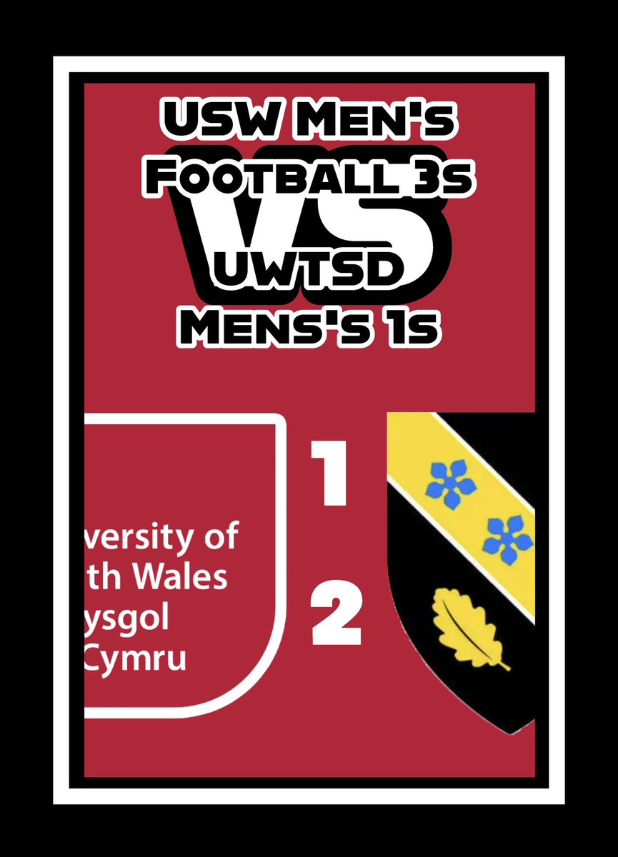 USWFootball3s's tweet photo. Tough result for the boys, played well against top of the league, but conceded late on 😫

Next up: UWE Men’s 4s in the Western Conference Trophy 🏆

#USWFootball | #USW | #BucsWednesday | #UniFootball https://t.co/ACNnWrHlGj