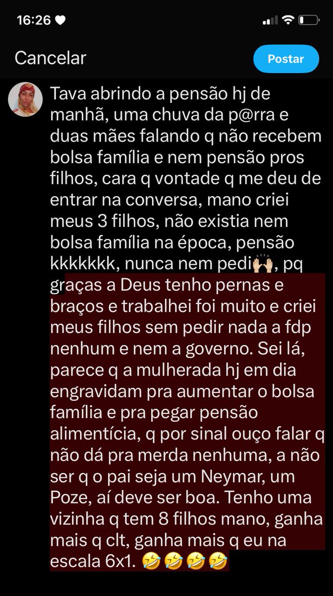 MPalapies's tweet photo. Ralei muito pra criar meus filhotes e me orgulho muito disso, gra��as a Deus não precisei nem de governo muito menos de pensão de pai🙌🏼🙌🏼🙌🏼🙌🏼 https://t.co/ik9GVXKOX8