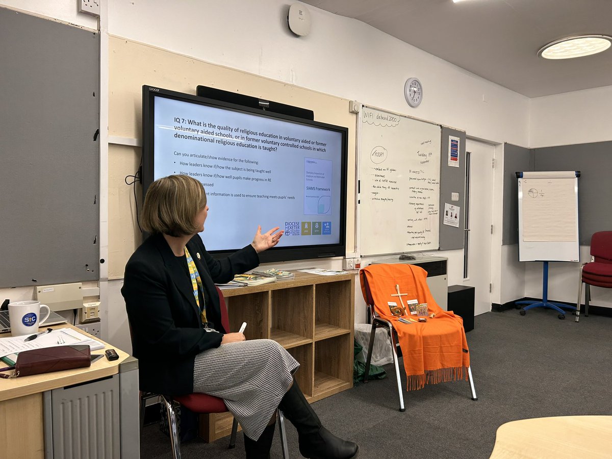 Great morning with our RE leads this morning with <a href="/EdCofEDevon/">Exeter Diocese's Education Team</a>. Huge thanks to Jo and Sarah for talking all things RE today. Gave us lots to take away! <a href="/stchris_trust/">St Christopher’s Trust</a> #bettertogether