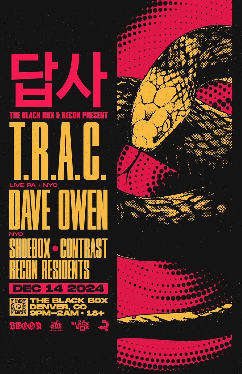 Mike Shoebox 🔜 IVY LAB (@shoeboxdnb) on Twitter photo 📢 DENVER : I'm djing DEC 14th ! ! sharing the stage w/the mighty <a href="/TRAC_/">terrymisu!</a> x <a href="/Dave0wen/">D Λ V Ξ O W Ξ N</a> x Contrast and the <a href="/ReconDNB/">ReconDNB</a> residents! <a href="/TheBlackBox5280/">The Black Box</a> tags: <a href="/PlushRecs/">Plush Recordings</a> <a href="/dnbradio/">dnbradio</a> #drumandbass 📢 DENVER : I'm djing DEC 14th ! ! sharing the stage w/the mighty <a href="/TRAC_/">terrymisu!</a> x <a href="/Dave0wen/">D Λ V Ξ O W Ξ N</a> x Contrast and the <a href="/ReconDNB/">ReconDNB</a> residents! <a href="/TheBlackBox5280/">The Black Box</a> tags: <a href="/PlushRecs/">Plush Recordings</a> <a href="/dnbradio/">dnbradio</a> #drumandbass