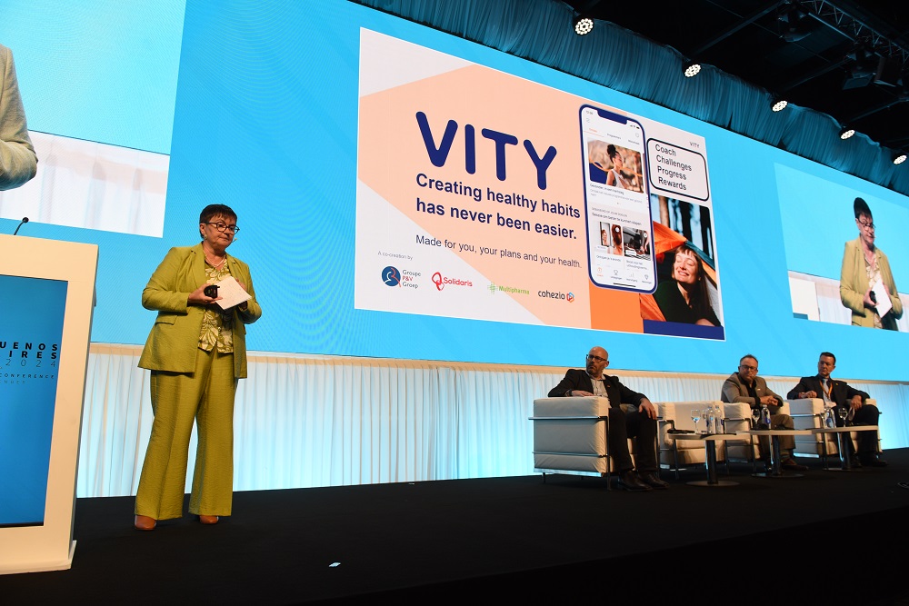 ICMIF_Web's tweet photo. A great first day at the ICMIF Biennial Conference in Buenos Aires. Thank you to our 375+ delegates and our many speakers who considered the strategic topic of "people" today under our main theme of #CollaboratingWithPurpose. More to come tomorrow #ICMIFConf2024 https://t.co/SkbU9J5Mr1