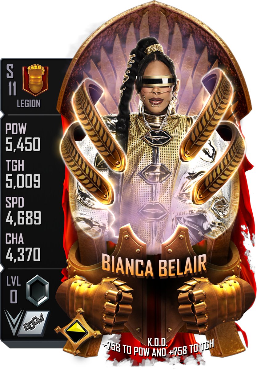 Mear_AX's tweet photo. 🚨EXCLUSIVE REVEAL🚨

LEGION Rarity - 5th and final Reveal !

Huge thanks to @WWESuperCard for that exclusive reveal ! 

Here we have:
-@giulia0221g 
- @BiancaBelairWWE 
- Tyler Bates
- @WWERollins 

⬇️⬇️Ask for more cards right down below ?⬇️⬇️ https://t.co/21882I3RC1