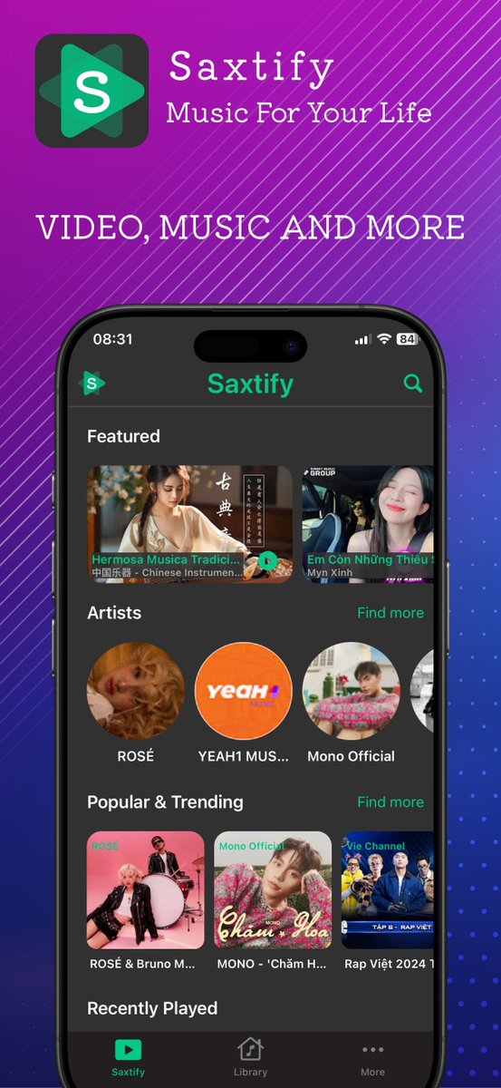 SaxtifyMusic's tweet photo. Saxtify - Music for your life Download now
https://t.co/Sw1BQ9eHkW https://t.co/b964zolqE9