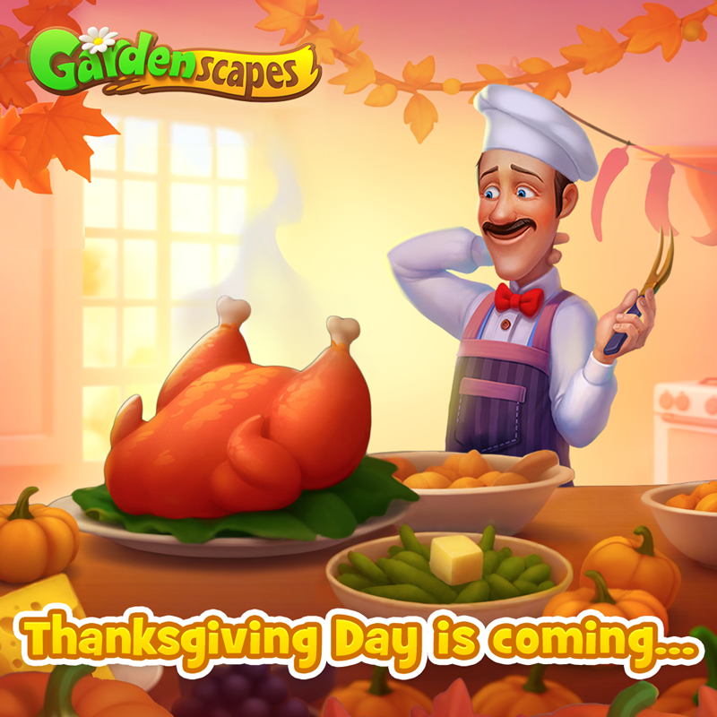 garden_scapes's tweet photo. The heat is on in the kitchen with our new adventure: https://t.co/V8u48wxbnC 🔥  Join Austin's family and help them create the perfect Thanksgiving feast! 🏆🦃 https://t.co/lqNVffp8gt