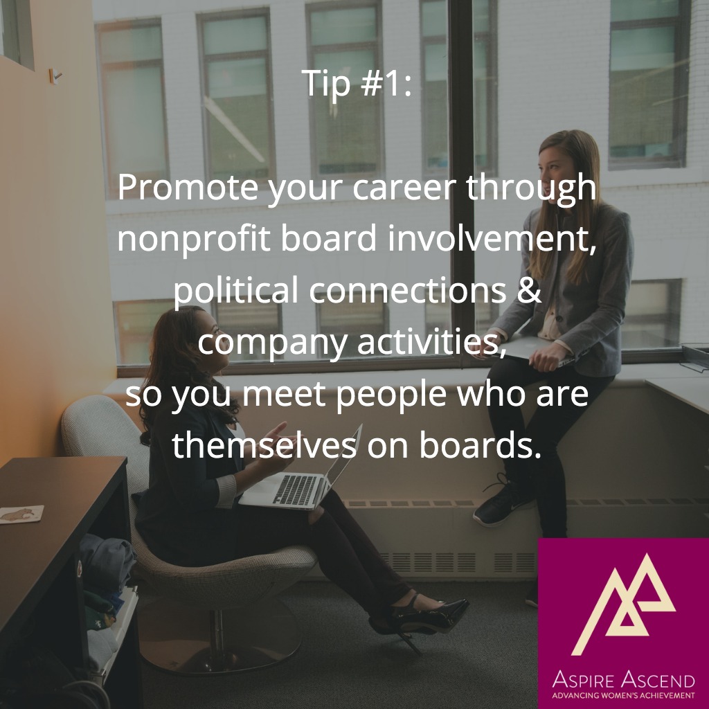 How do smart women get on corporate boards?

<a href="/AspireAscend/">Aspire Ascend</a> CEO Jan Molino offers some helpful strategies: tinyurl.com/4v3x5p8e
#WomenonBoards #BoardDiversity