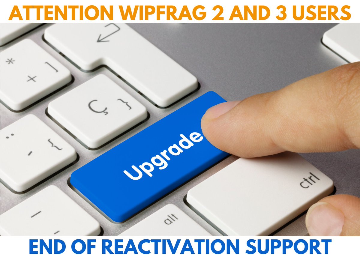 WipWare's tweet image. 📢 WipFrag 2 &amp;amp; 3 Users: As of Dec 31, 2024, we&apos;re retiring old license servers, ending reactivation for activation codes. Your software will work on your current PC, but not on a new one. Hardware key users are *not* affected. Contact us for upgrades! #WipFrag #SoftwareUpdate