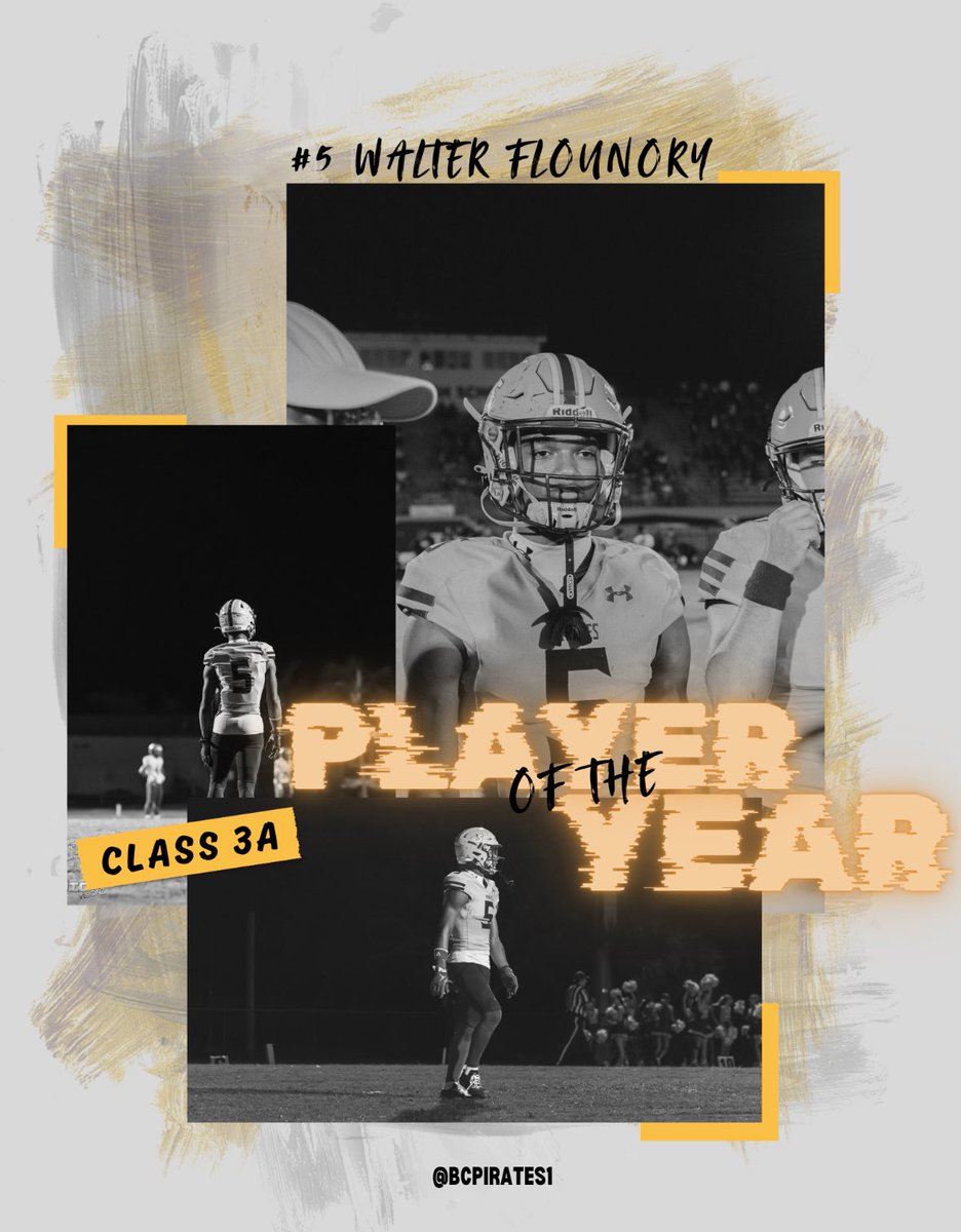 Our very own <a href="/walterflounory5/">walter Flounory</a> has been named the 3A Player of the Year 🏴‍☠️
#DAWGSonly