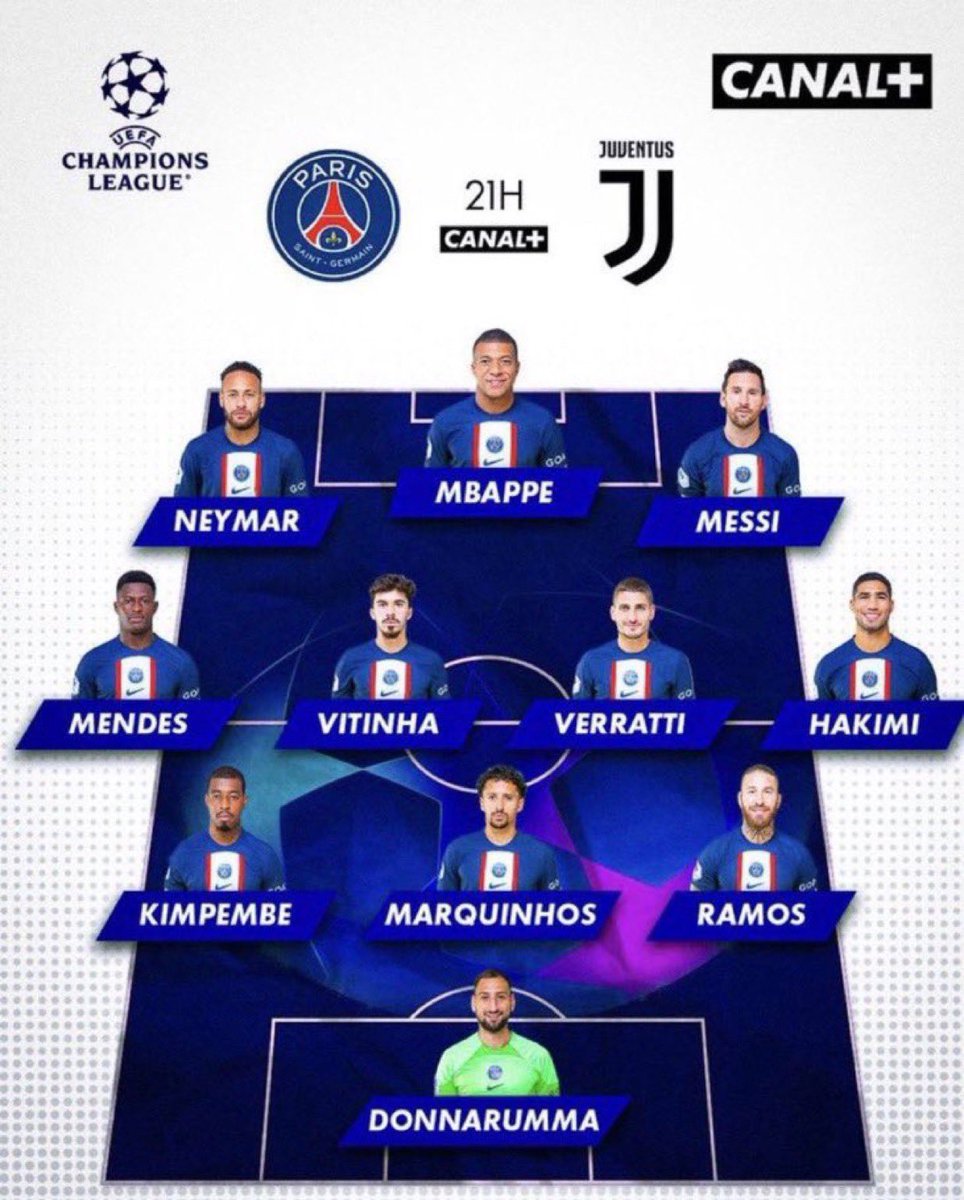 Y’a une réécriture de zinzin autour de cette équipe hein. Vous êtes là à faire les nostalgiques alors que :
- Messi et Neymar étaient critiqués tous les jours.
- Ça voulait un projet autour de Mbappé, qui voulait partir. 
- Hakimi était boycotté, mal utilisé et en plus, critiqué.