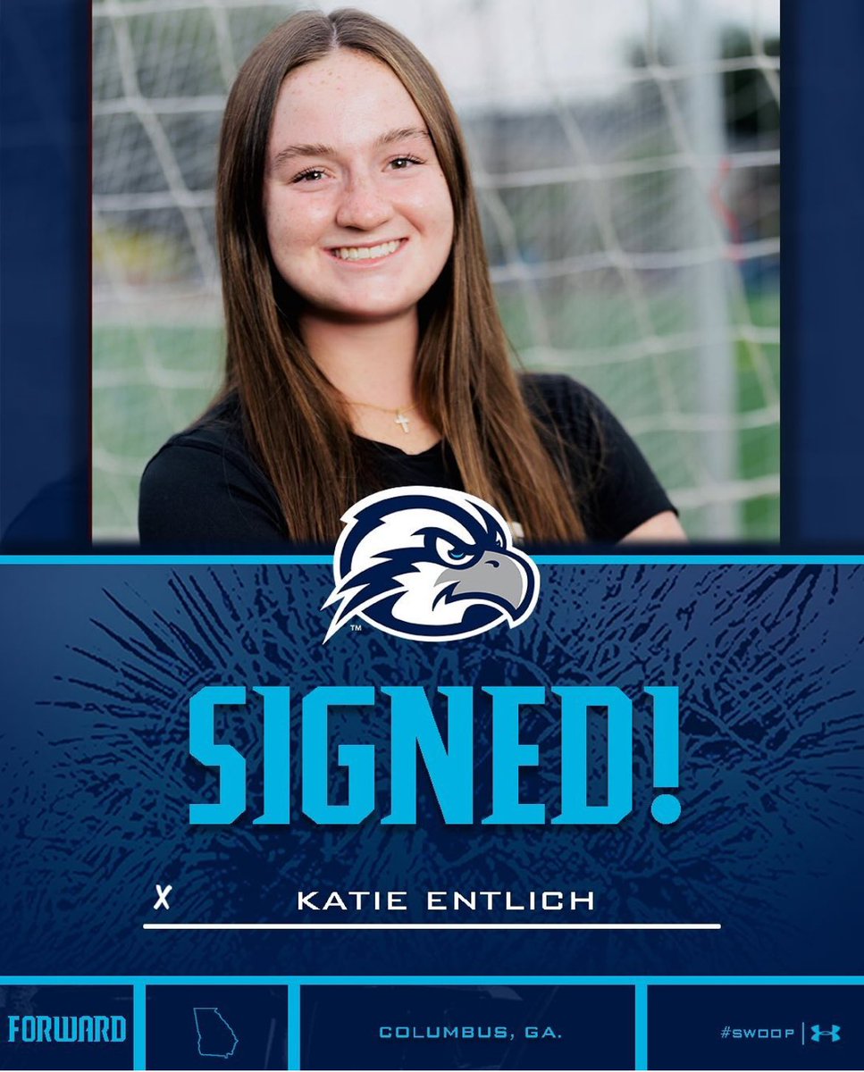 Headed to the Florida coast from the Peach State. Very excited to have <a href="/KEntlich/">Katie Entlich</a> of <a href="/Concorde07G/">Concorde Fire Platinum ECNL 06/07</a> joining our North Florida program. Congrats Katie! Swoop!