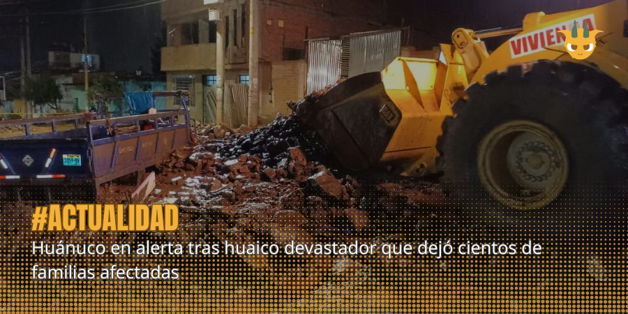 lacabrape's tweet photo. #ACTUALIDAD 🐐📢 Más de 300 familias afectadas y 30 viviendas colapsadas en Huánuco por huaico. 🌧️🚨 Equipos de rescate en acción. 
#Huánuco #Emergencia #Huaico #Amarilis https://t.co/cpgpJ884ZE