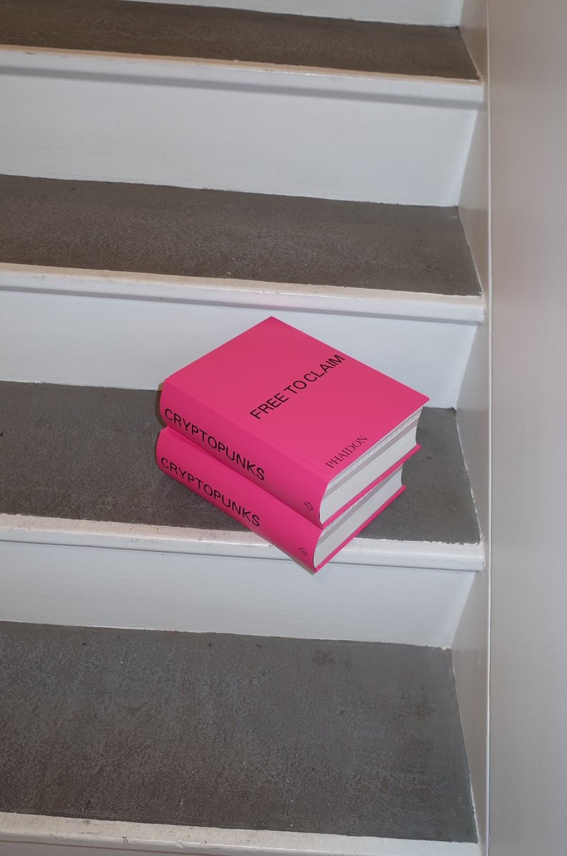 The wait is over.

CryptoPunks: Free to Claim are now on their way to you. @PhaidonPress is shipping all pre-orders in waves over the next few weeks.

Copies are still available for purchase here: phaidon.com/cryptopunks