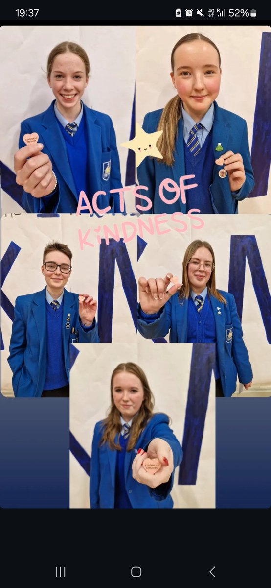 St Mary's Health & Wellbeing (@smdwellbeing) on Twitter photo My favourite part of my job.....handing out our beautiful #kindness counts badges to our girls <a href="/SaintMarysDerry/">St Mary's College</a> on #WorldKindnessDay2024
Well Done girls....so proud of you! You can change the world, 1 act of kindness at a time. 🤩🥰💖 My favourite part of my job.....handing out our beautiful #kindness counts badges to our girls <a href="/SaintMarysDerry/">St Mary's College</a> on #WorldKindnessDay2024
Well Done girls....so proud of you! You can change the world, 1 act of kindness at a time. 🤩🥰💖