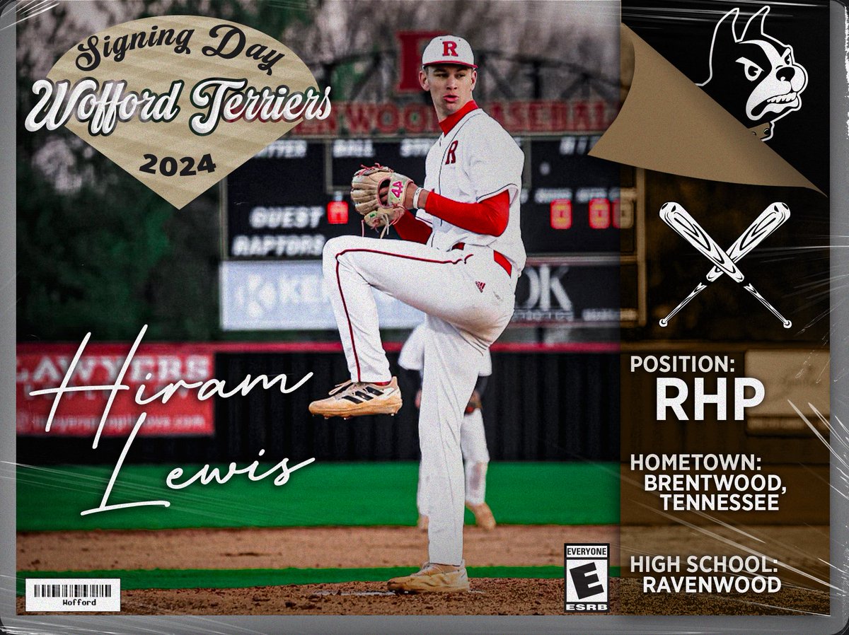WoffordBaseball's tweet photo. Welcome to the family, Hiram Lewis! https://t.co/0Sc61KegBt