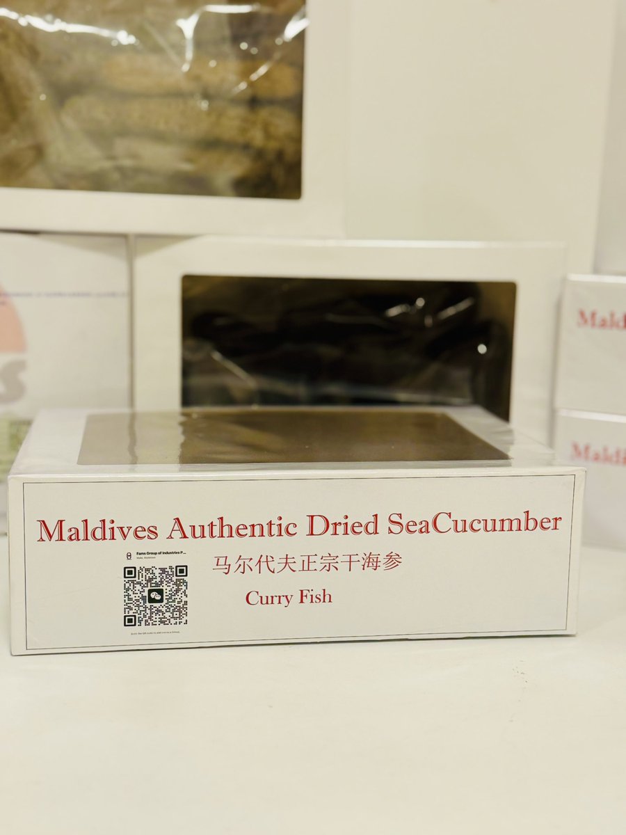 fams_group's tweet photo. 🌊 Maldives Dried Sea Cucumber 🌊 

Authentic Maldivian Dried Seacucumber now available at the Duty-Free Shop (Male’ International Airport) Perfect for gourmet dishes, packed with natural flavor. 🌏 

#MaldivesSeafood #DriedSeaCucumber #DutyFree #ChineseSeafood https://t.co/kkRCr3EeRM