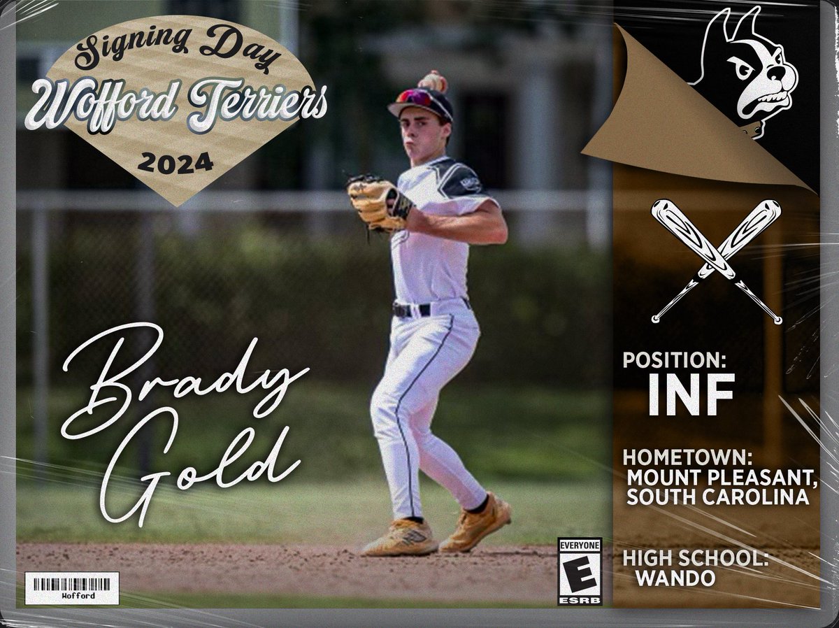 Wofford Baseball (@woffordbaseball) on Twitter photo Welcome to the family, Brady Gold! Welcome to the family, Brady Gold!