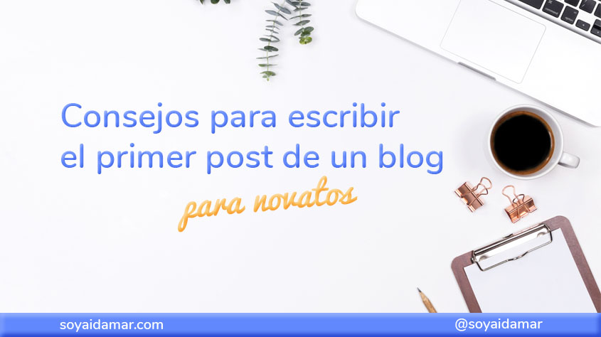 🤔 ¿Cada vez que empiezas a escribir tu primer post te paralizas y no sabes como romper el blanco nuclear?

👇Lee este post lleno de consejos y deja a un lado las distraciones e inseguridades 😜

soyaidamar.com/consejos-para-…
#Blogging #Blog