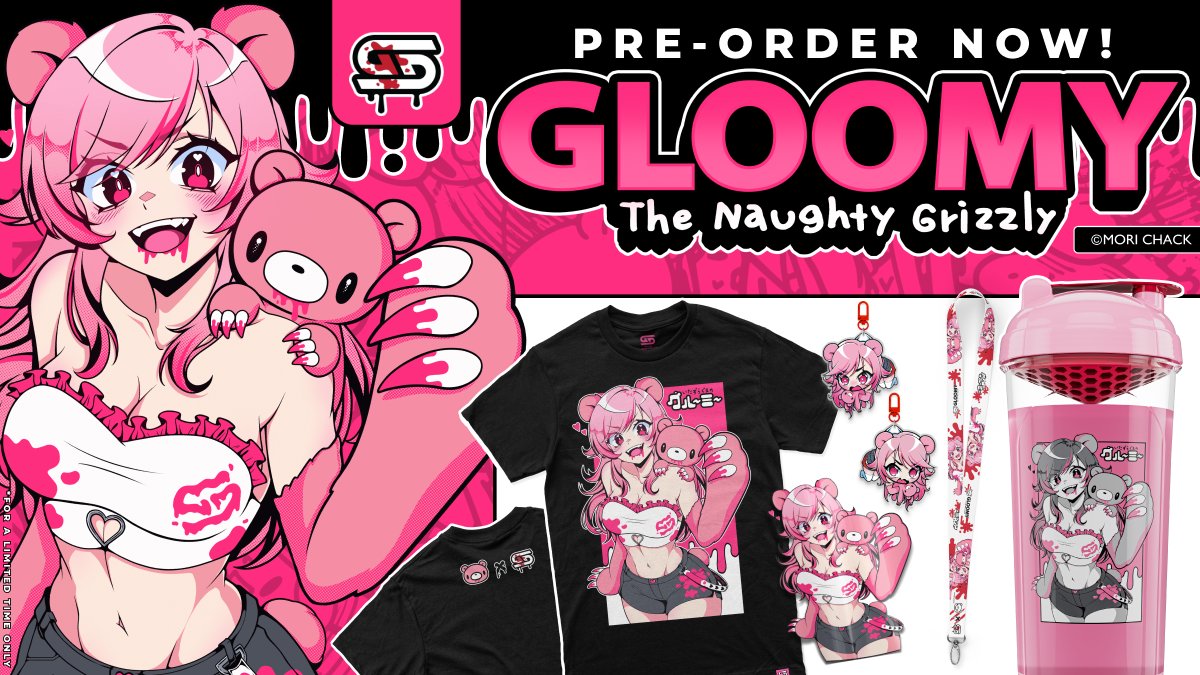 waifu cups x @GloomyBearStore

🧸 live for a limited time 🧸