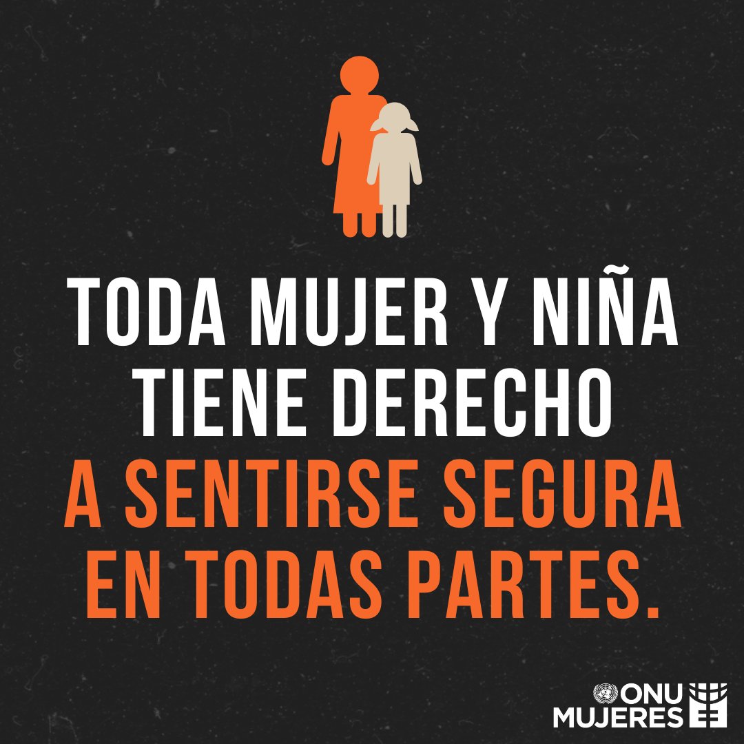 Naciones Unidas (@onu_es) on Twitter photo Cada mujer y cada niña merece vivir sin violencia, en cualquier lugar.
Los gobiernos deben actuar, y todos podemos ayudar:
📣 Alzando la voz
❌ Señalando el acoso
✔️ Desafiando estereotipos
<a href="/ONUMujeres/">ONU Mujeres</a> trabaja por un mundo seguro para todas ellas. Cada mujer y cada niña merece vivir sin violencia, en cualquier lugar.
Los gobiernos deben actuar, y todos podemos ayudar:
📣 Alzando la voz
❌ Señalando el acoso
✔️ Desafiando estereotipos
<a href="/ONUMujeres/">ONU Mujeres</a> trabaja por un mundo seguro para todas ellas.