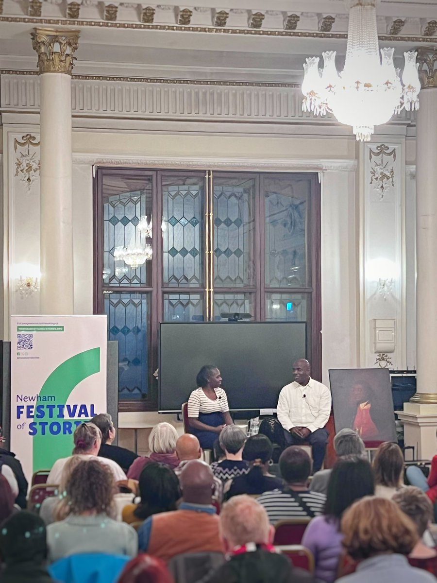 NewhamStories's tweet image. An evening with the marvellous Paterson Joseph, talking about the life changing magic of libraries, his storytelling heritage, and the process of bringing to life the untold story of Charles @ignatius_sancho.

@NewhamLibraries @NewhamLondon @ace__london @Discover_Story
