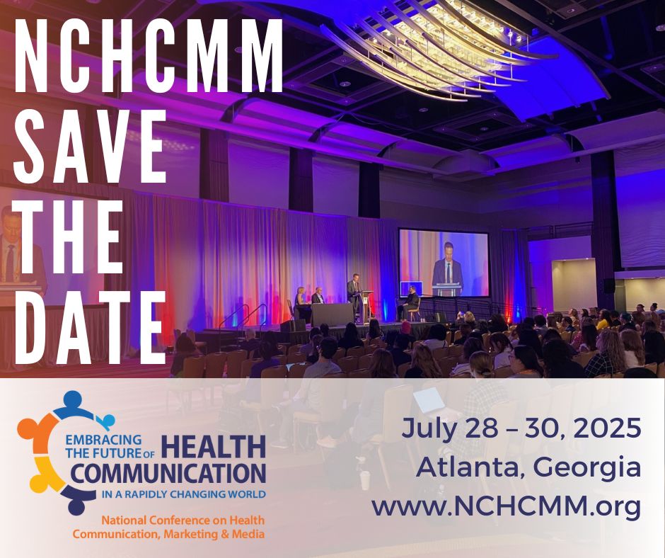 Planning is in full swing for the 2025 National Conference on Health Communication, Marketing, and Media in Atlanta! 🎉

📅Save the Dates: July 28–30, 2025

🤝New Conference Partner: Public Health Communications Collaborative 

📝Call for Abstracts Coming Soon!

#NCHCMM